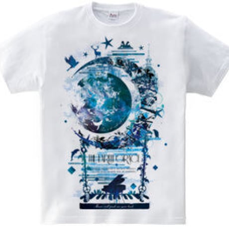 音楽アートTシャツ「THE EARTH GRACE」