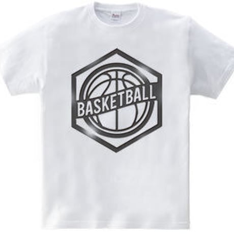 バスケTシャツ「BASKETBALL EMBLEM」