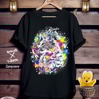 グラフィックアート黒Tシャツ「&ROSE」 | MessagE