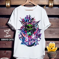 グラフィックアートねこTシャツ「GRAVIS CATS」