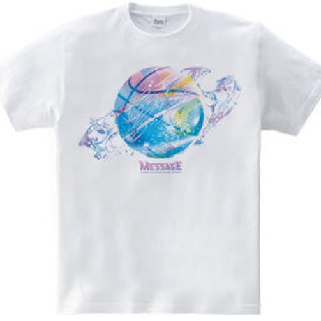 バスケTシャツ「Basket Bubble」
