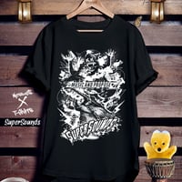 ロックストリート黒Tシャツ「SUPERSOUNDS」