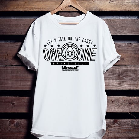 バスケTシャツ「ONE ON ONE」