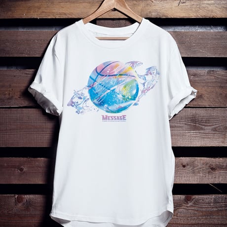 バスケTシャツ「Basket Bubble」