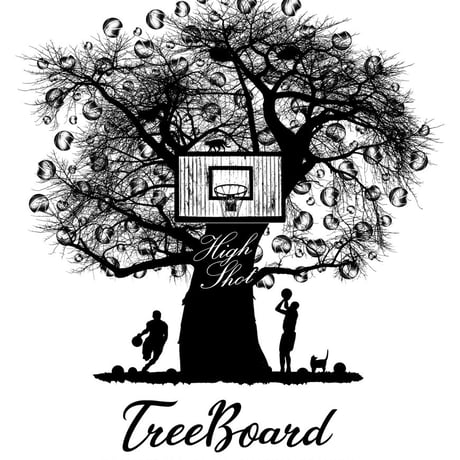 バスケTシャツ「TreeBoard」