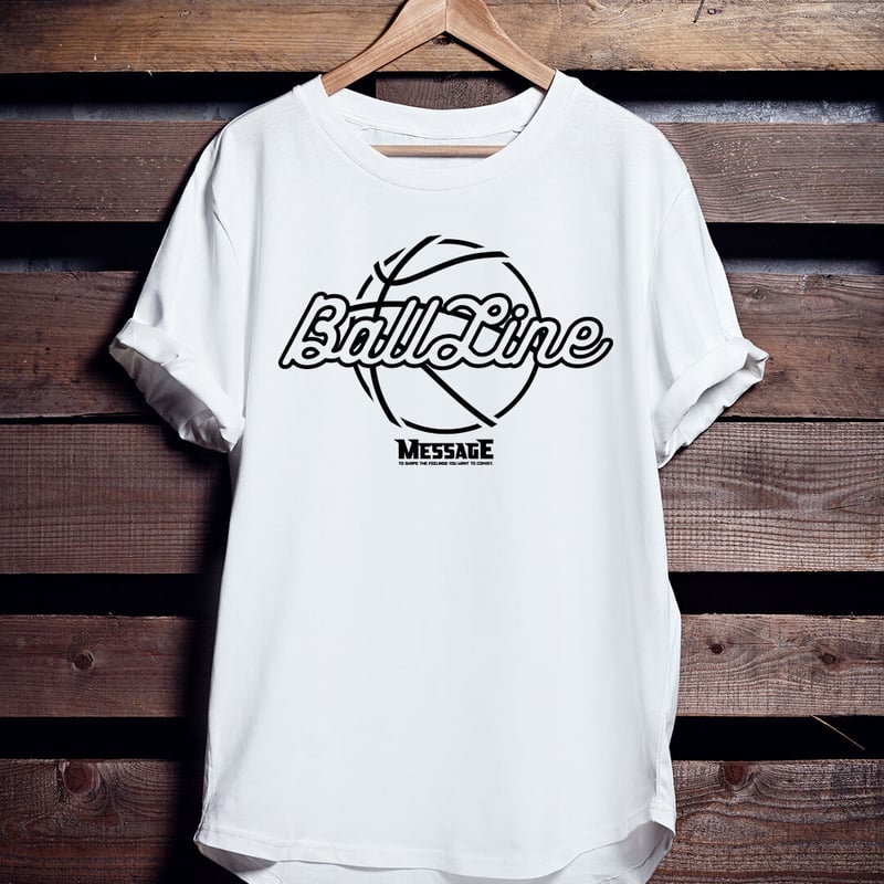 バスケTシャツ「BallLine」 | MessagE