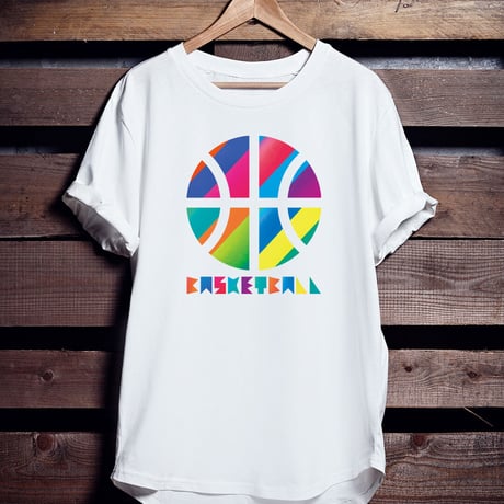 バスケTシャツ「BASKET POP」