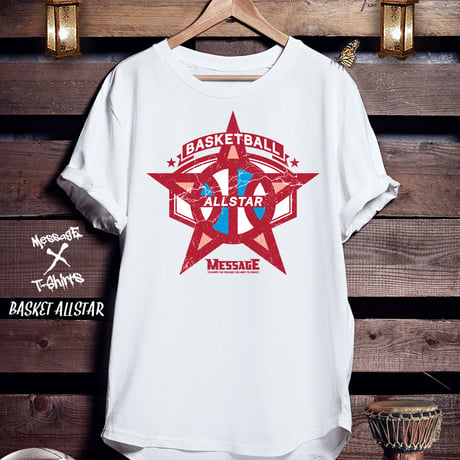 バスケTシャツ「BASKET ALLSTAR」