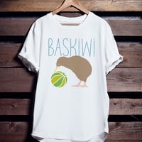 バスケTシャツ「BASKiWi」