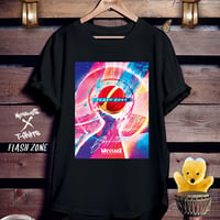 バスケットボール黒Tシャツ「FLASH ZONE」