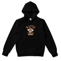 おもしろフード黒パーカー「ネバネバナットウ」