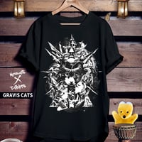 DISH// Tシャツ(黒) ストリートアート黒Tシャツ「DiSH」 | MessagE