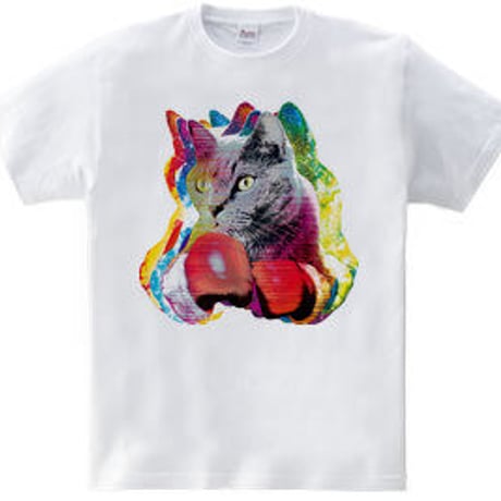 ねこボクシングTシャツ「Boxer Cats」