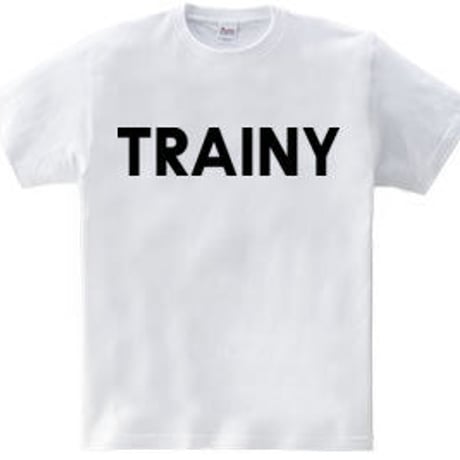 筋トレワークアウトTシャツ「TRAINY」