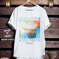 バスケTシャツ「MORNING SHOOTER」