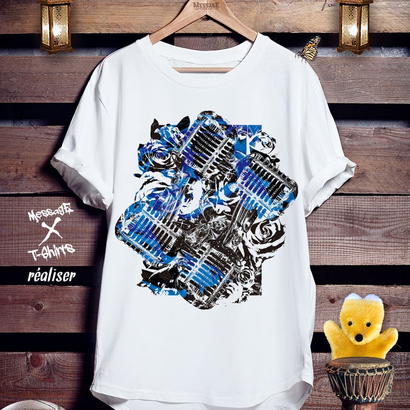 音楽アートTシャツ「réaliser」 | MessagE