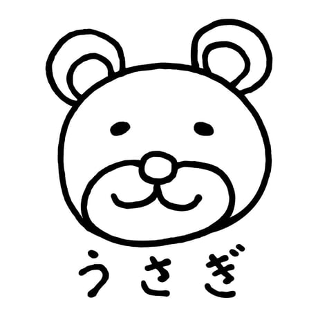 イラストTシャツ「うさぎ」