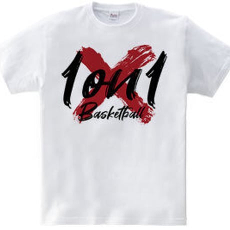 バスケTシャツ「1on1 Paint」