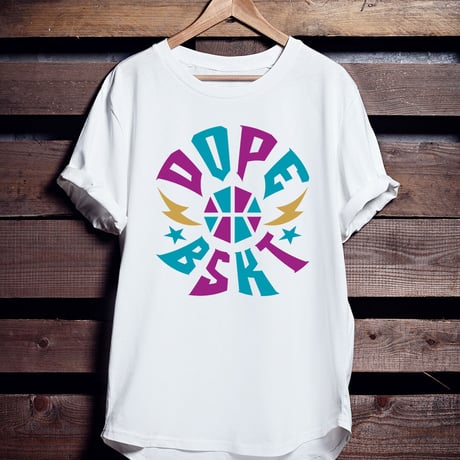 バスケTシャツ「DOPE BSKT」