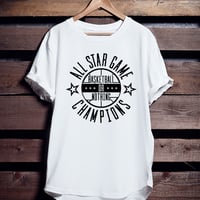 バスケTシャツ「ALL STAR GAME CHAMPIONS [BLACK]」