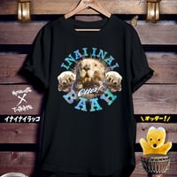 おもしろラッコ黒Tシャツ「イナイナイラッコ」