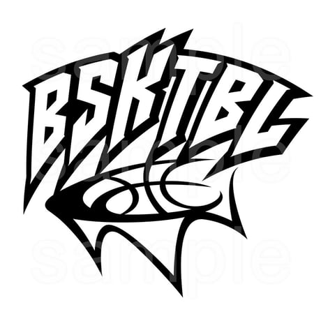 バスケットボールTシャツ「BSKTBL」