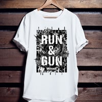 バスケTシャツ「RUN&GUN」