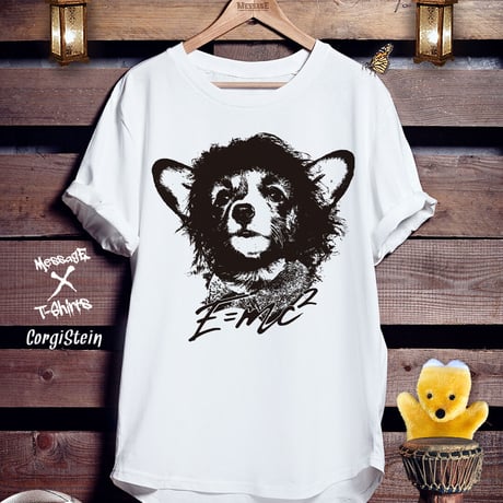 コーギーTシャツ「CorgiStein」