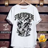 ねこ音楽Tシャツ「STRATOSPHERE」