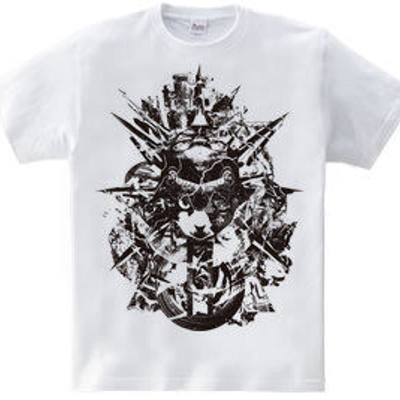 グラフィックアートねこTシャツ「GRAVIS CATS [Monochrome グラフィックアートねこTシャツ「GRAVIS CATS [Monochrome