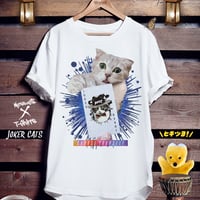 おもしろねこTシャツ「JOKER CATS」