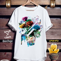 グラフィックアートTシャツ「RoseCrepe」