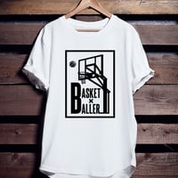 バスケTシャツ「BASKET×BALLER」