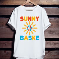 バスケTシャツ「SUNNY BASKE」