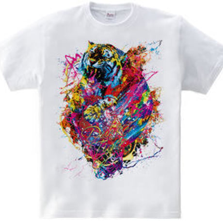 バスケTシャツ「Dunker Tiger -MeteorSparkle-」