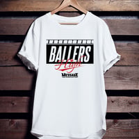 バスケTシャツ「BALLERS HIGH」