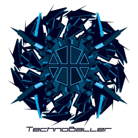 バスケTシャツ「TechnoBaller」