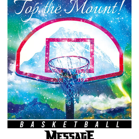 バスケTシャツ「Mountain BasketCourt」