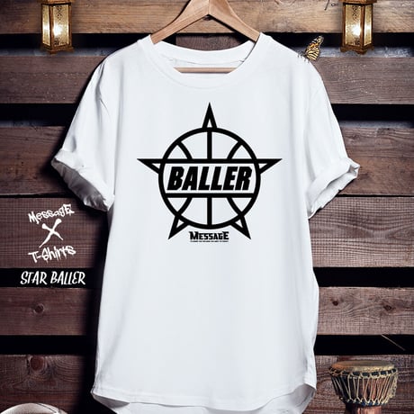 バスケTシャツ「STAR BALLER」