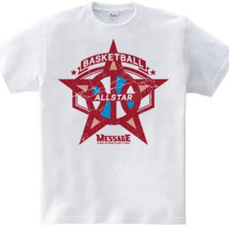 バスケTシャツ「BASKET ALLSTAR」
