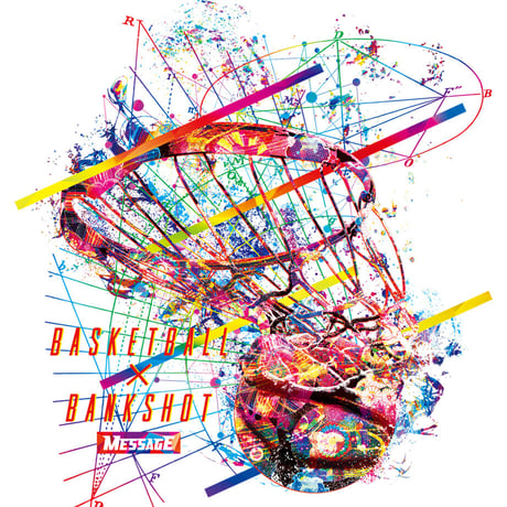 バスケTシャツ「GRAPHIC BANKSHOT」