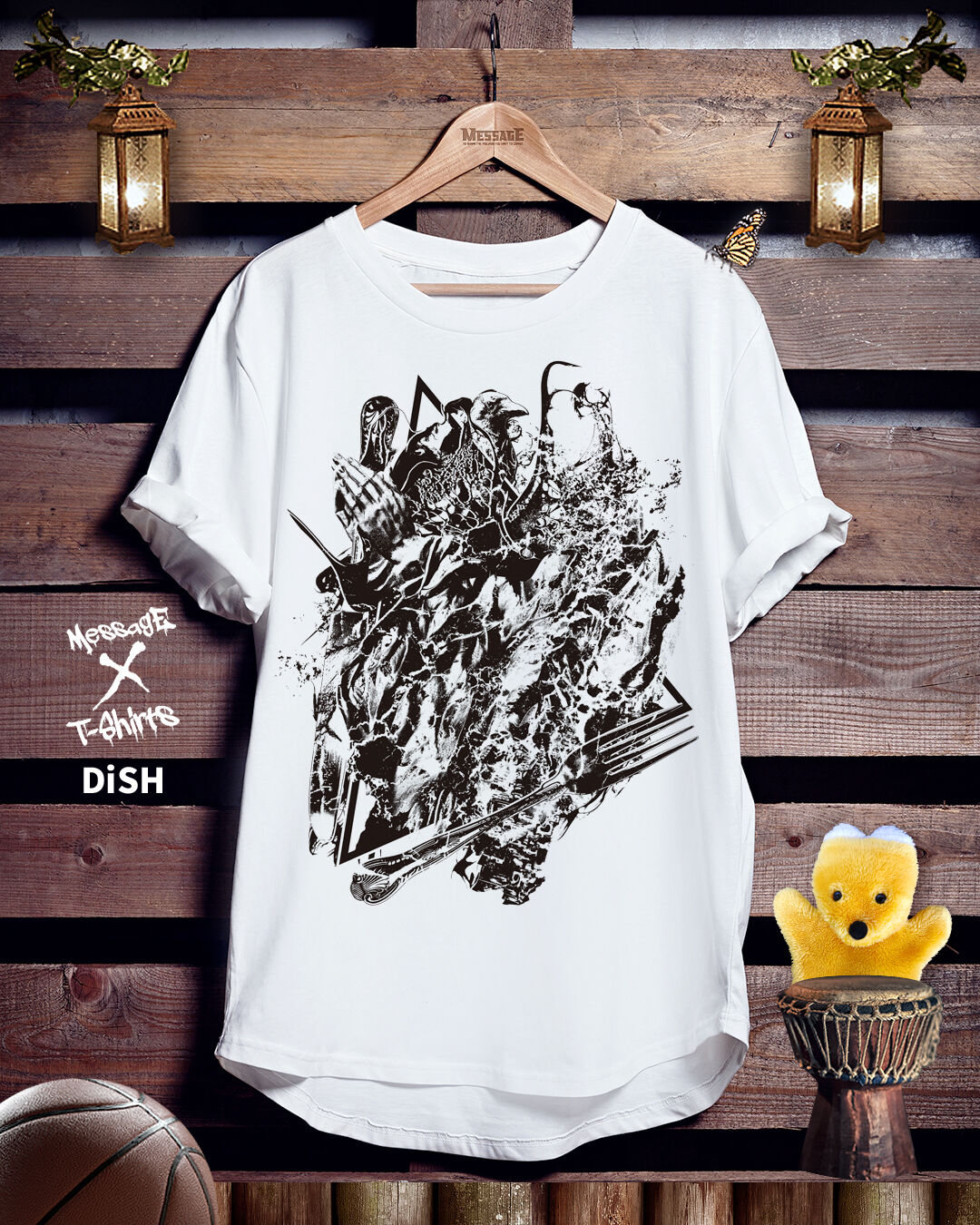 DISH// Tシャツ DISH// HALL TOUR 2023 “TRIANGLE”オフィシャルグッズ 事後通販の