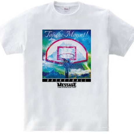 バスケTシャツ「Mountain BasketCourt」