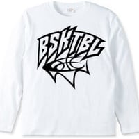 バスケットボール長袖Tシャツ「BSKTBL」