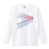おもしろねこ長袖Tシャツ「FADEOUT CATS」