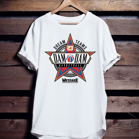 バスケTシャツ「DAM☆DAM HANDLING」