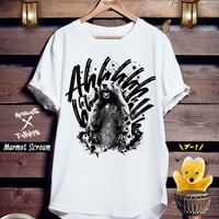 アニマル絶叫Tシャツ「Marmot Scream」