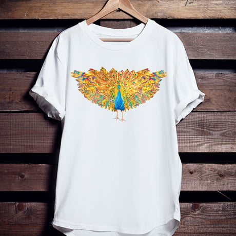 アニマルTシャツ「Peacock Phoenix」
