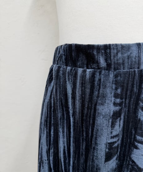 clash velour skirt