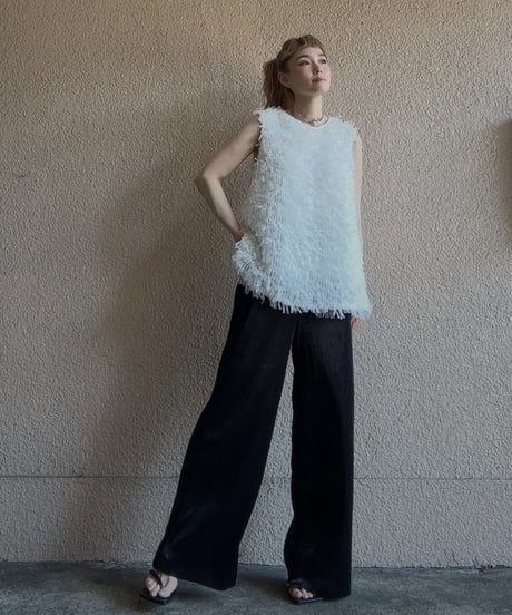 metallic pants